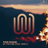 Four Oceans — By The Fire (Feat. Amely) — обложка